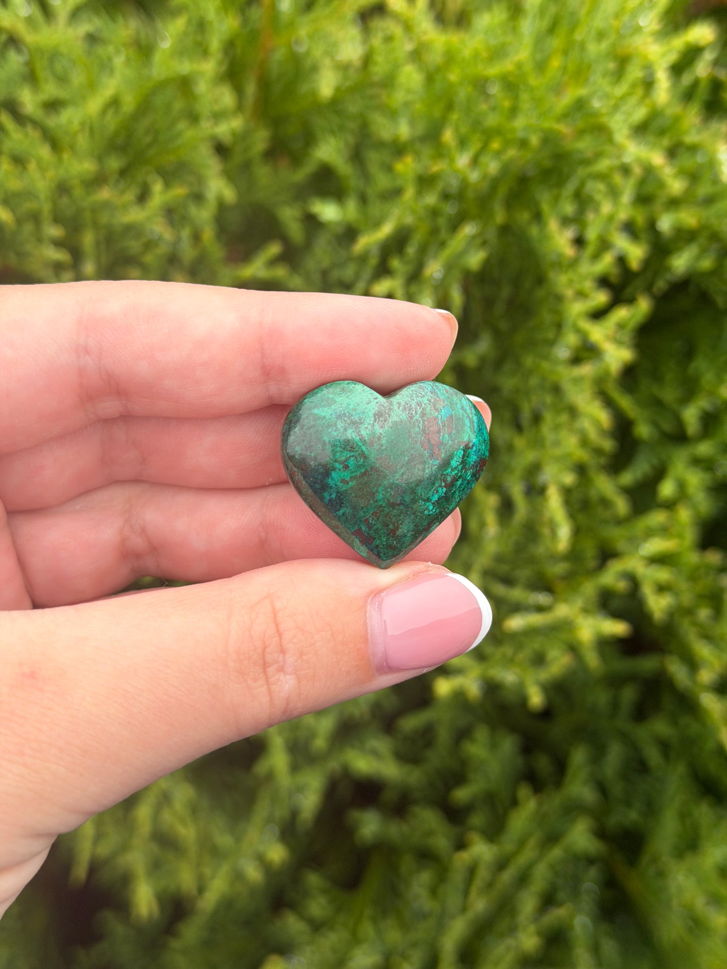 Chrysocolla Mini Heart