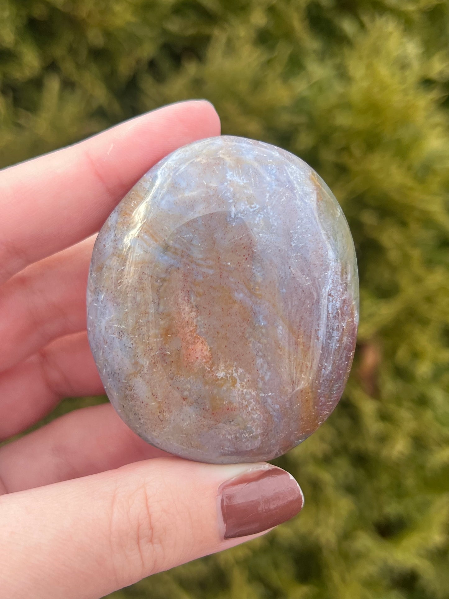 Ocean Jasper Palm Stone