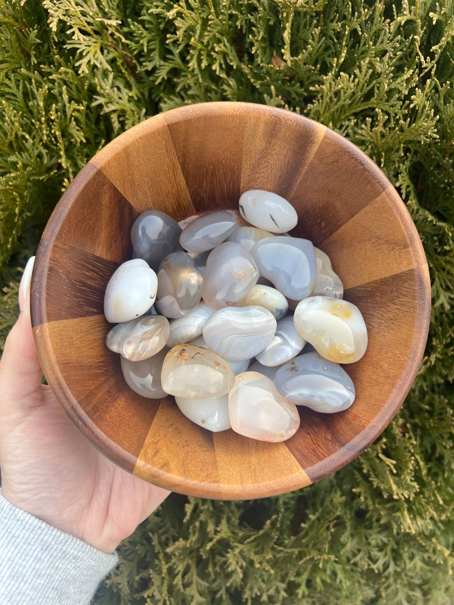 Mini Agate Hearts