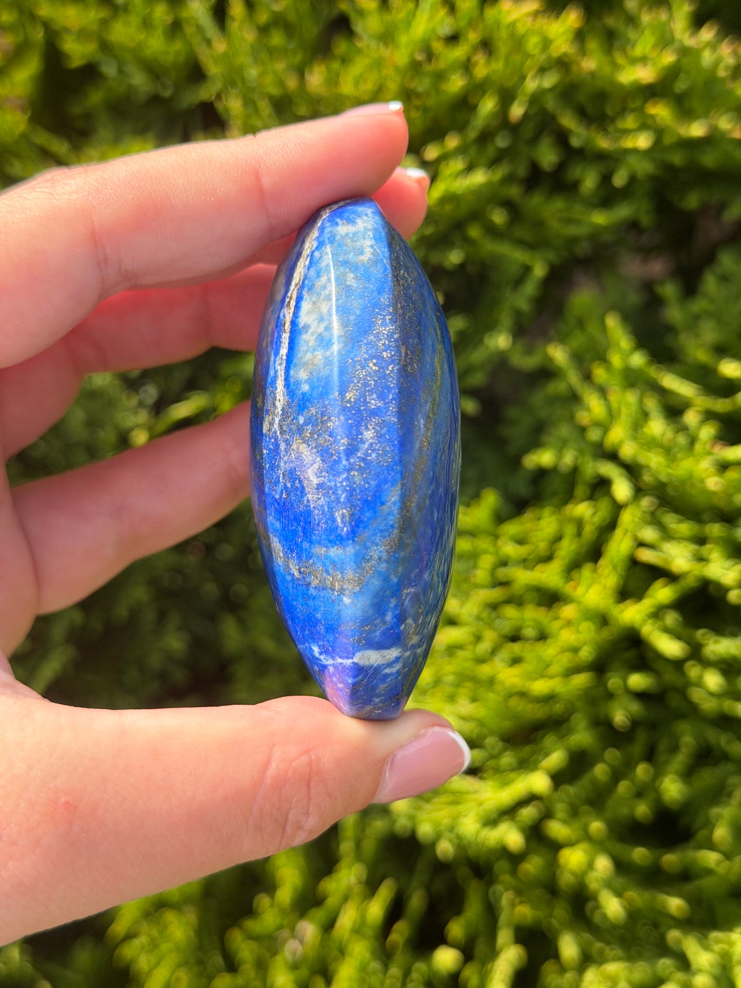 Lapis Lazuli Palm Stone 1