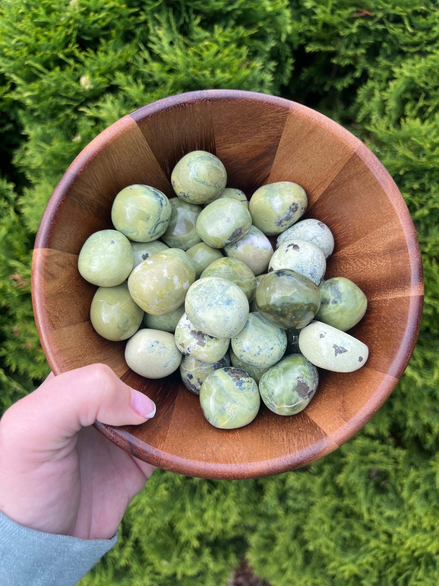 Serpentine Jasper Tumbled Stones