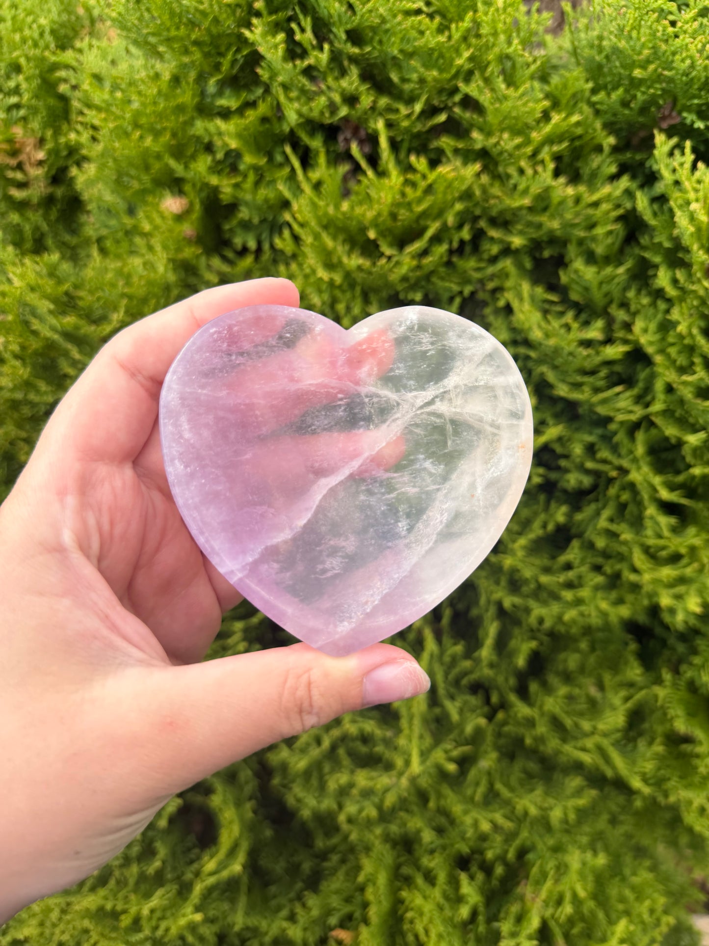 Fluorite Heart Bowl