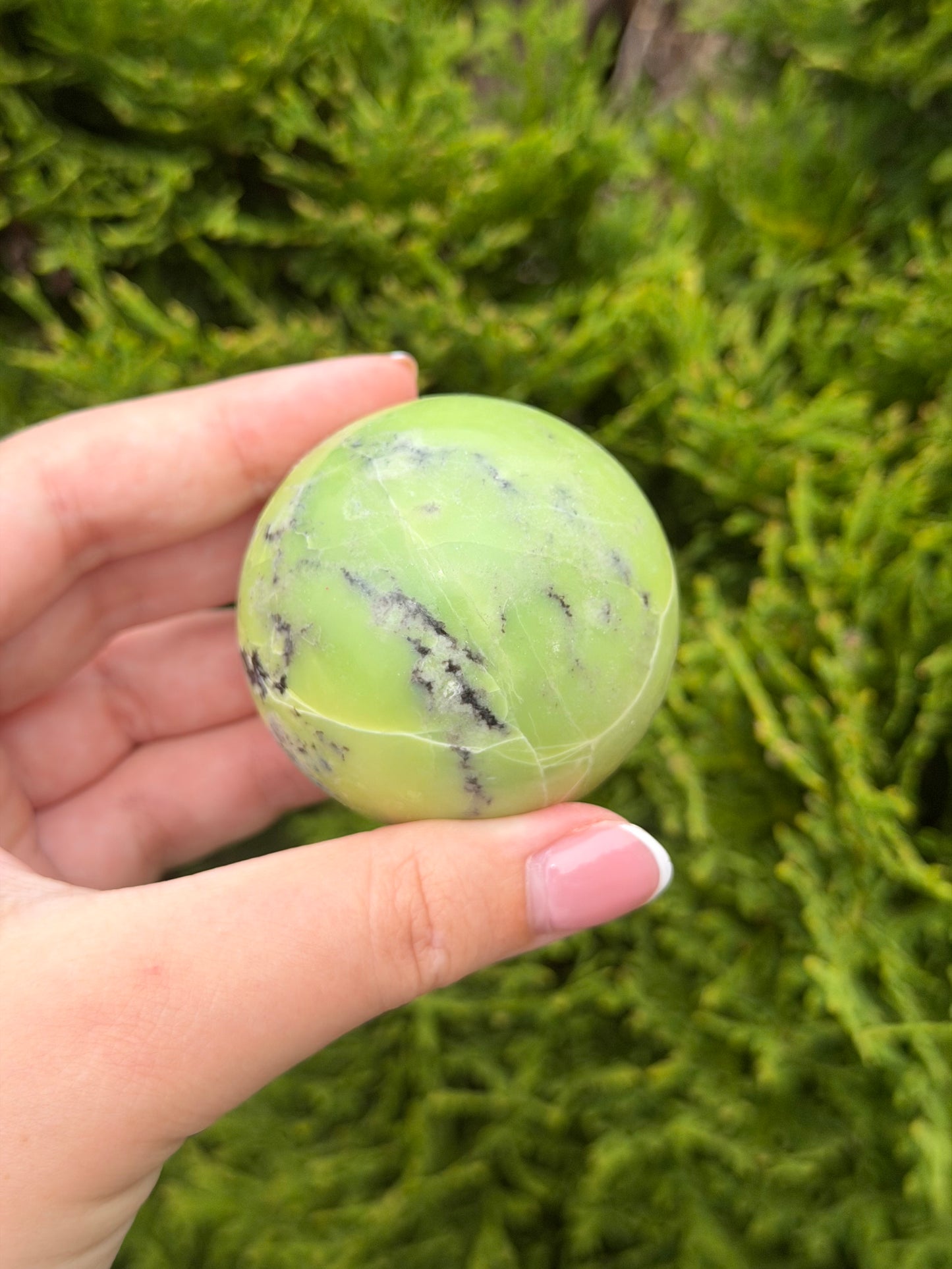 Green Opal Sphere