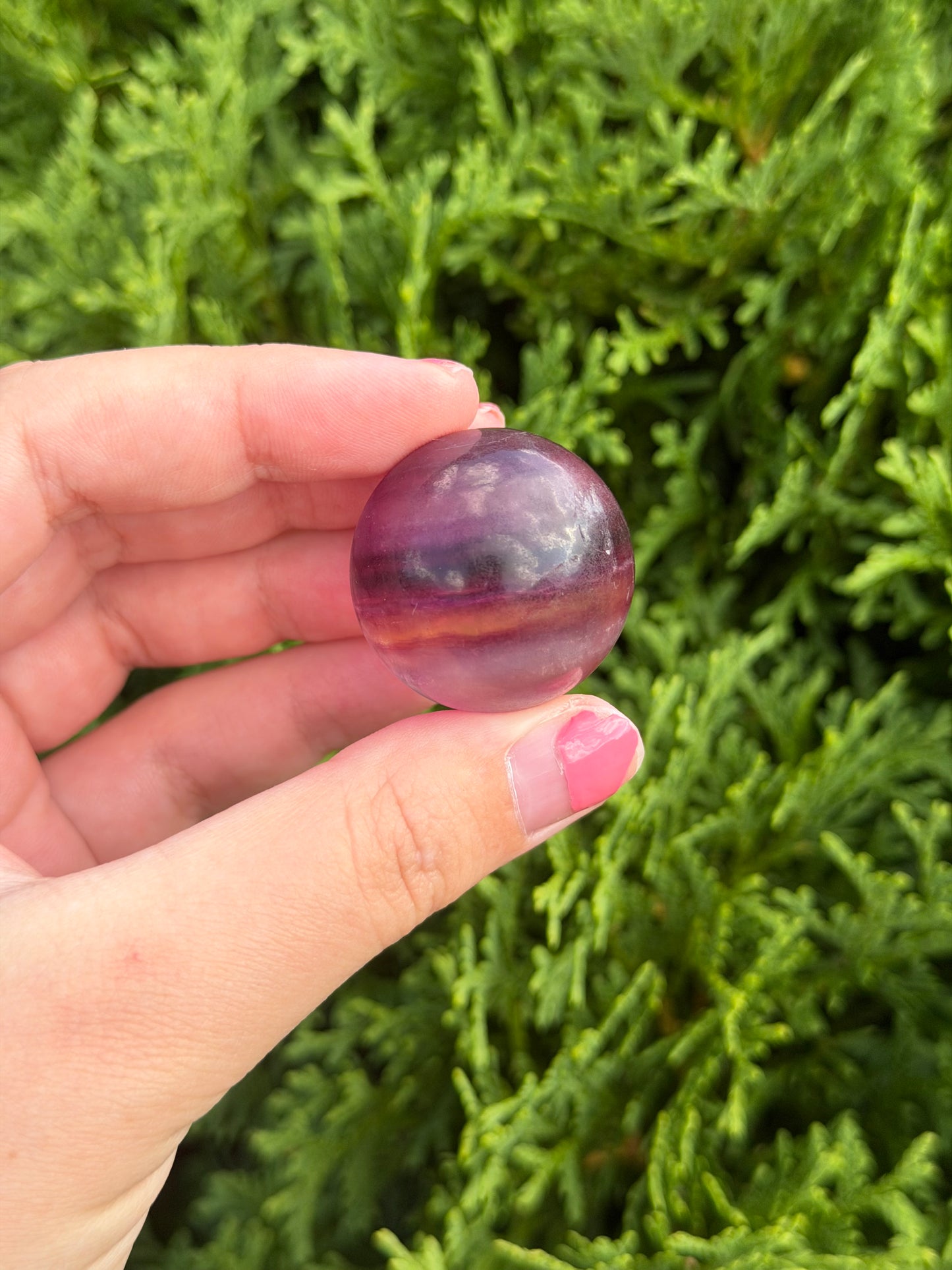 Purple Fluorite Mini Sphere