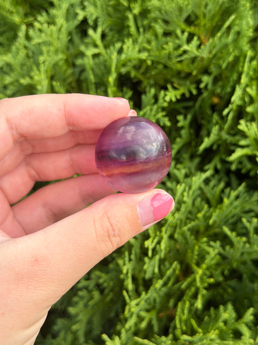 Purple Fluorite Mini Sphere