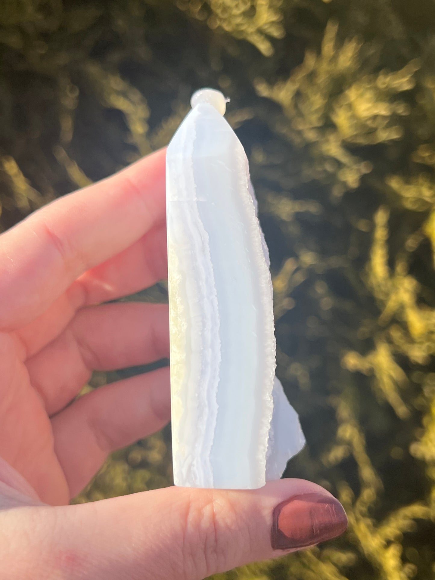 Blue Lace Agate Tower 2