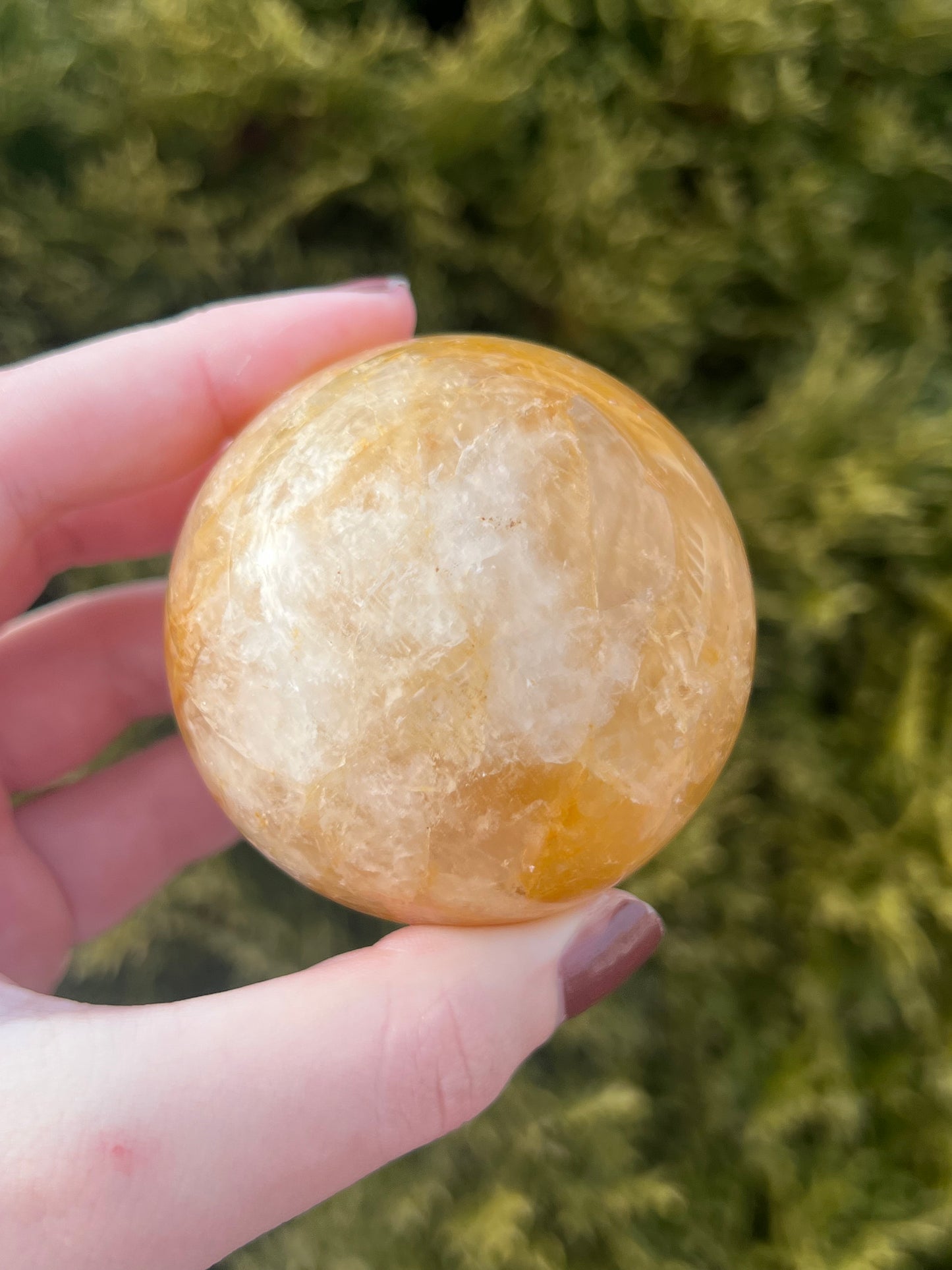 Golden Healer Quartz Sphere