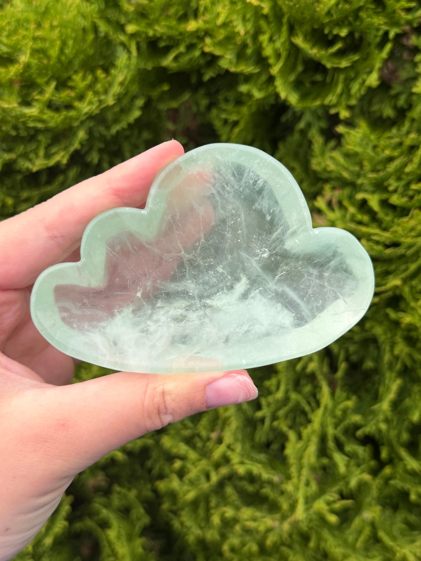 Green Fluorite Cloud Bowl