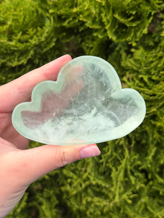 Green Fluorite Cloud Bowl