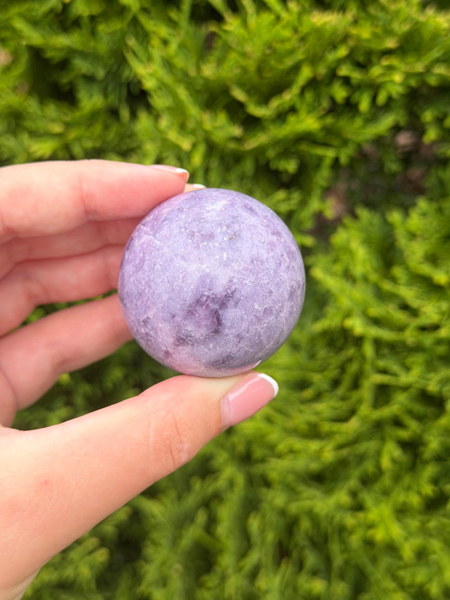 Lepidolite Sphere