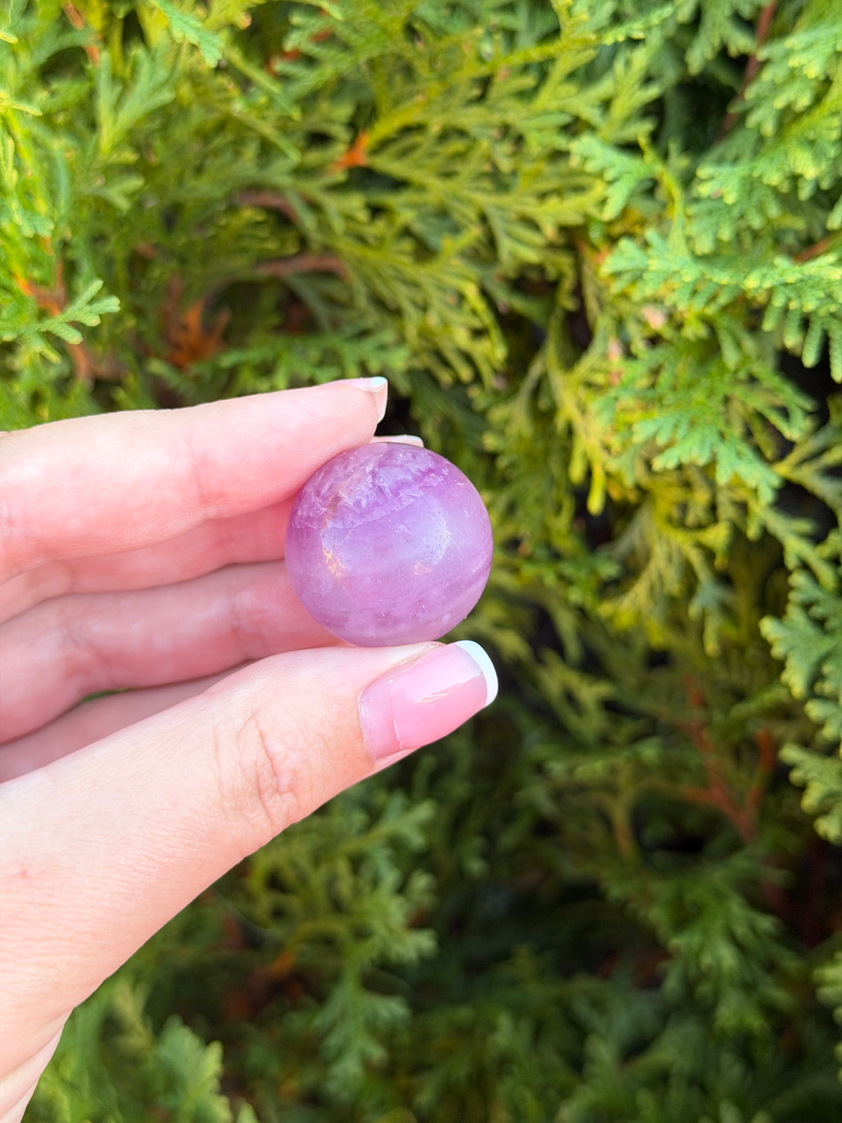 Purple Fluorite Mini Sphere