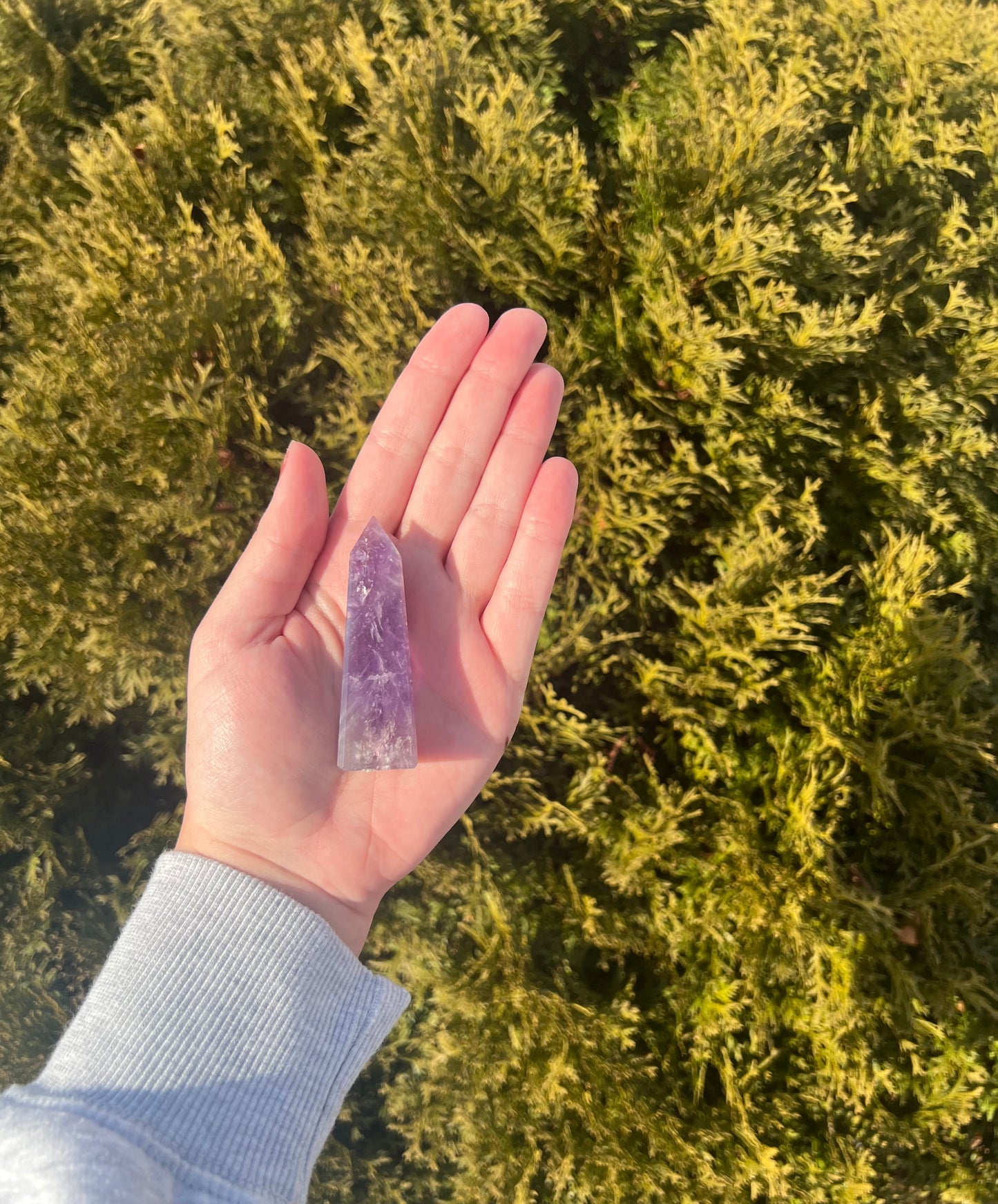 Amethyst Mini Obelisk