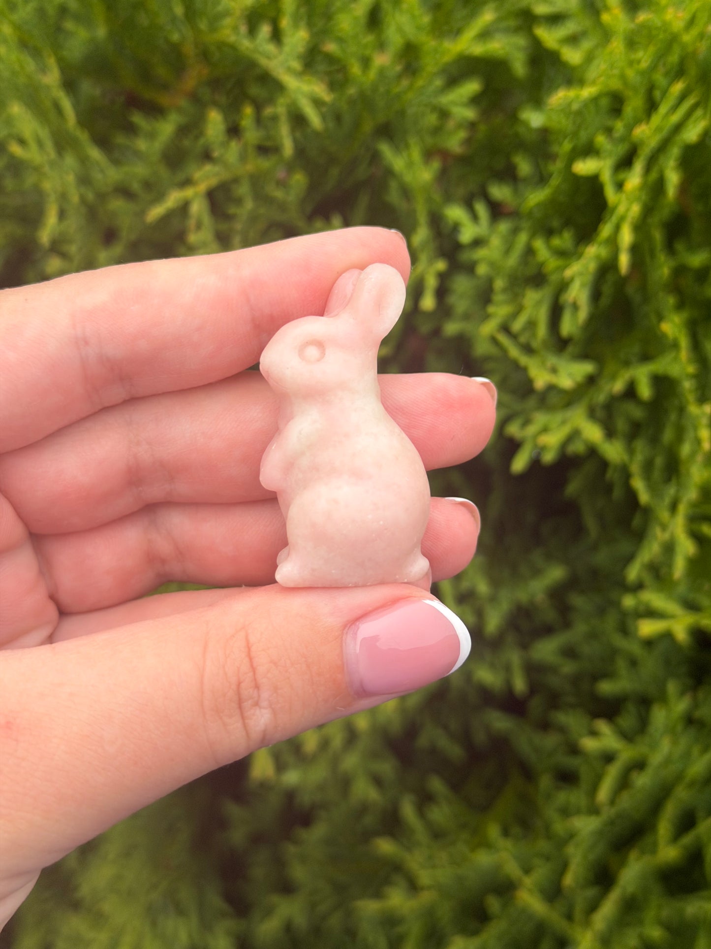 Pink Opal Bunny