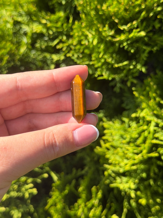 Double Terminated Tiger’s Eye