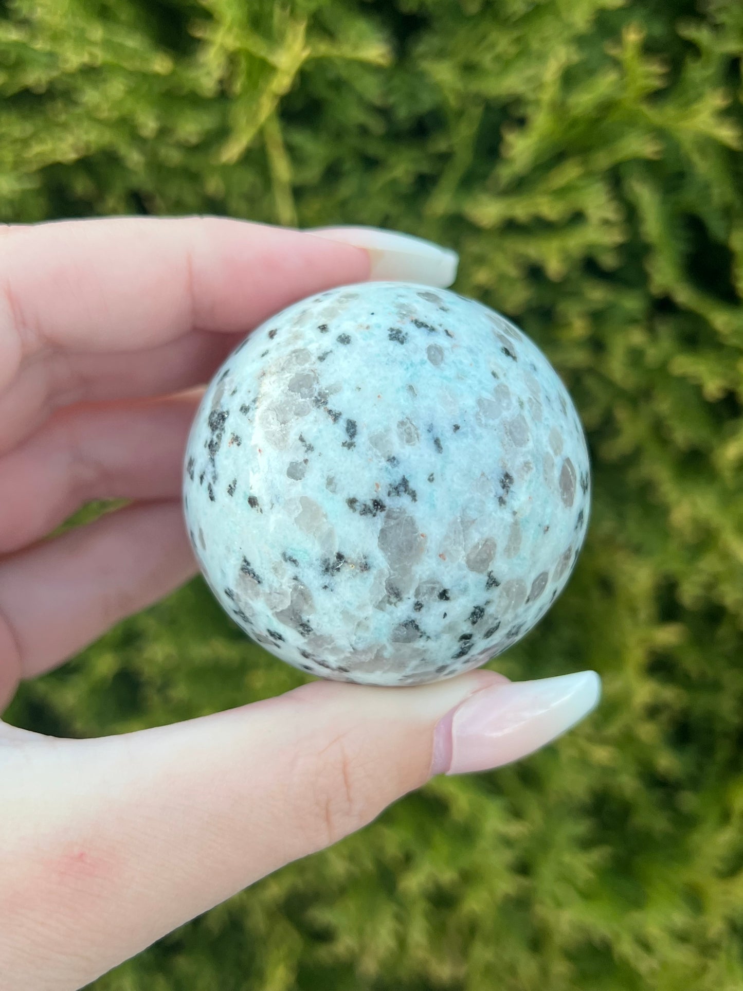 Kiwi Jasper Sphere