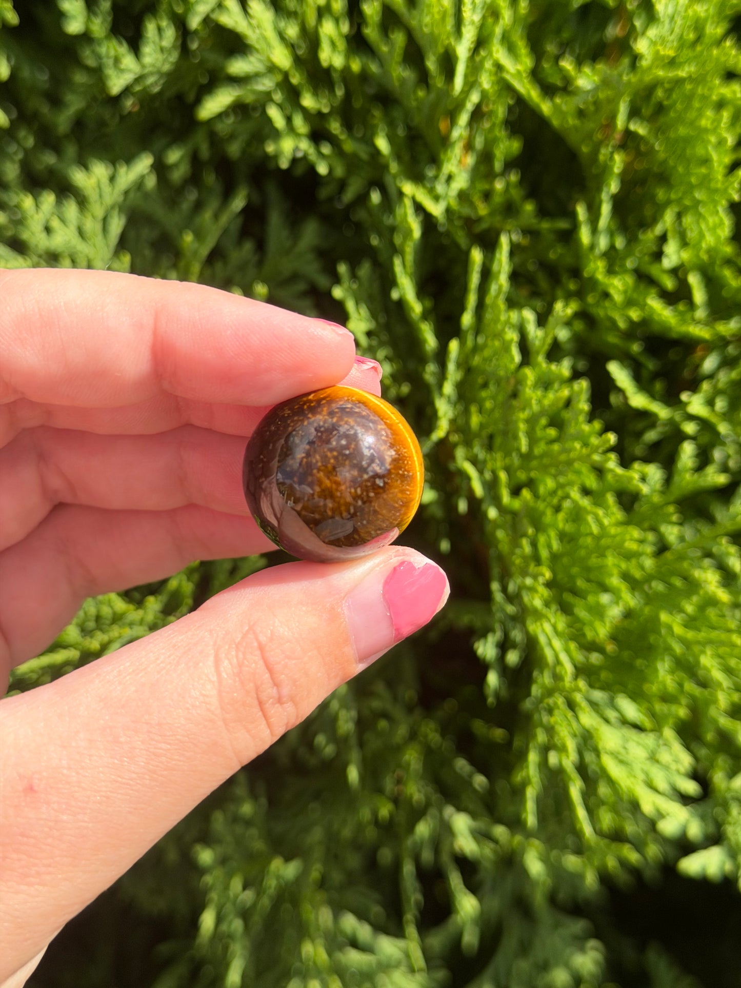 Mini Tiger’s Eye Sphere