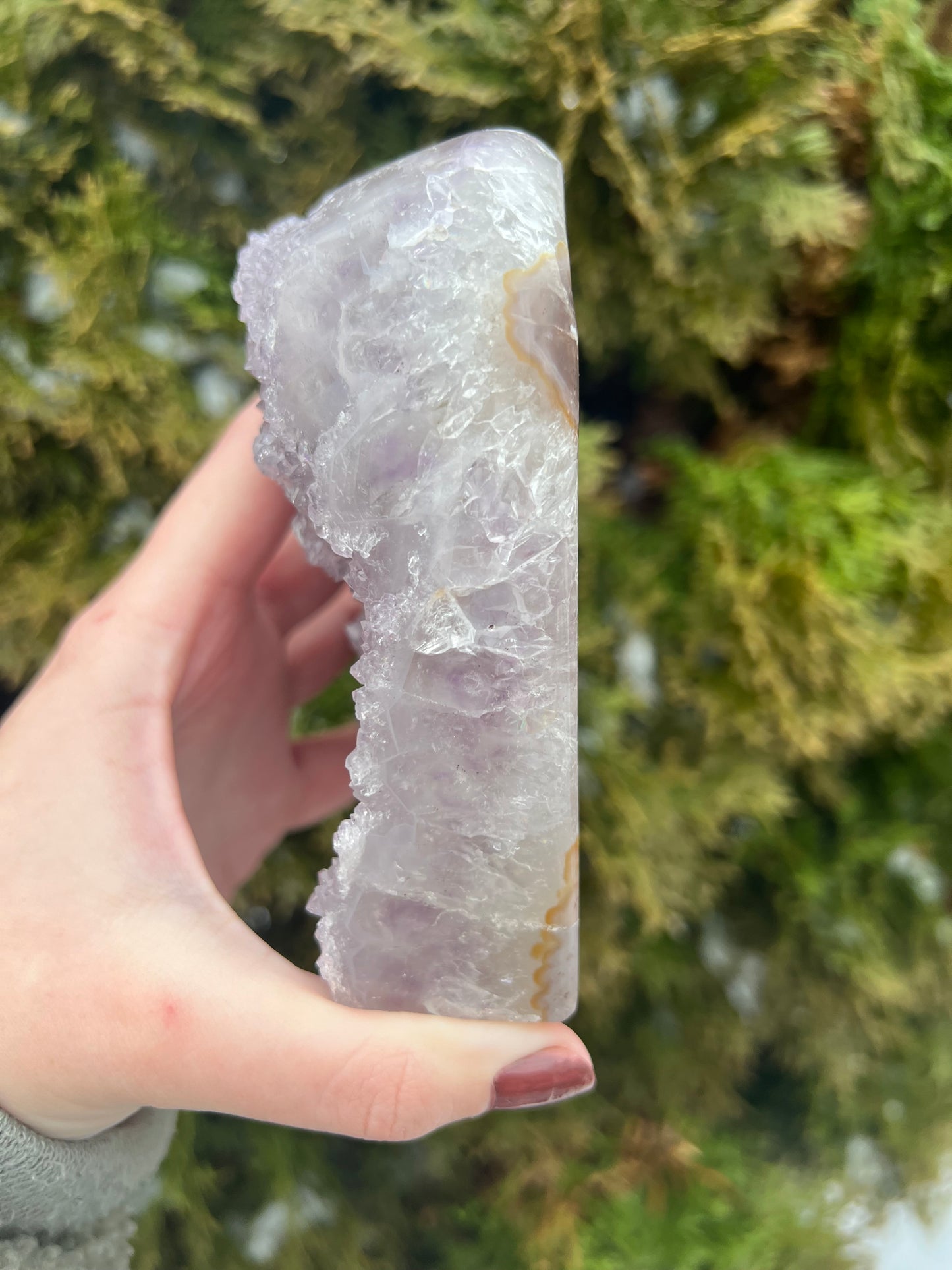 Large Amethyst Heart
