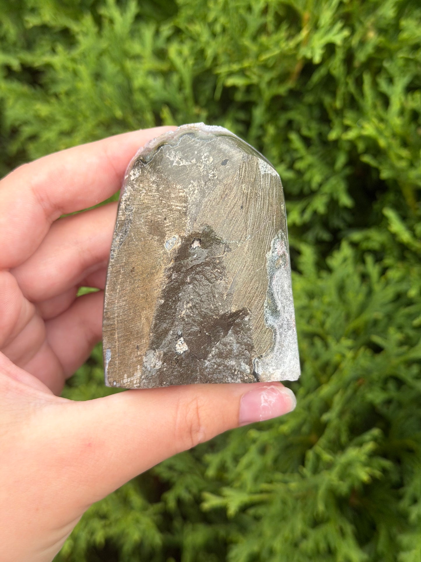 Rainbow Amethyst Cut Base