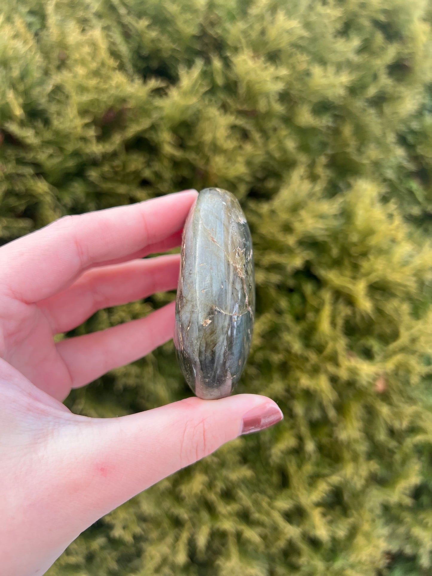 Large Labradorite Palm Stone