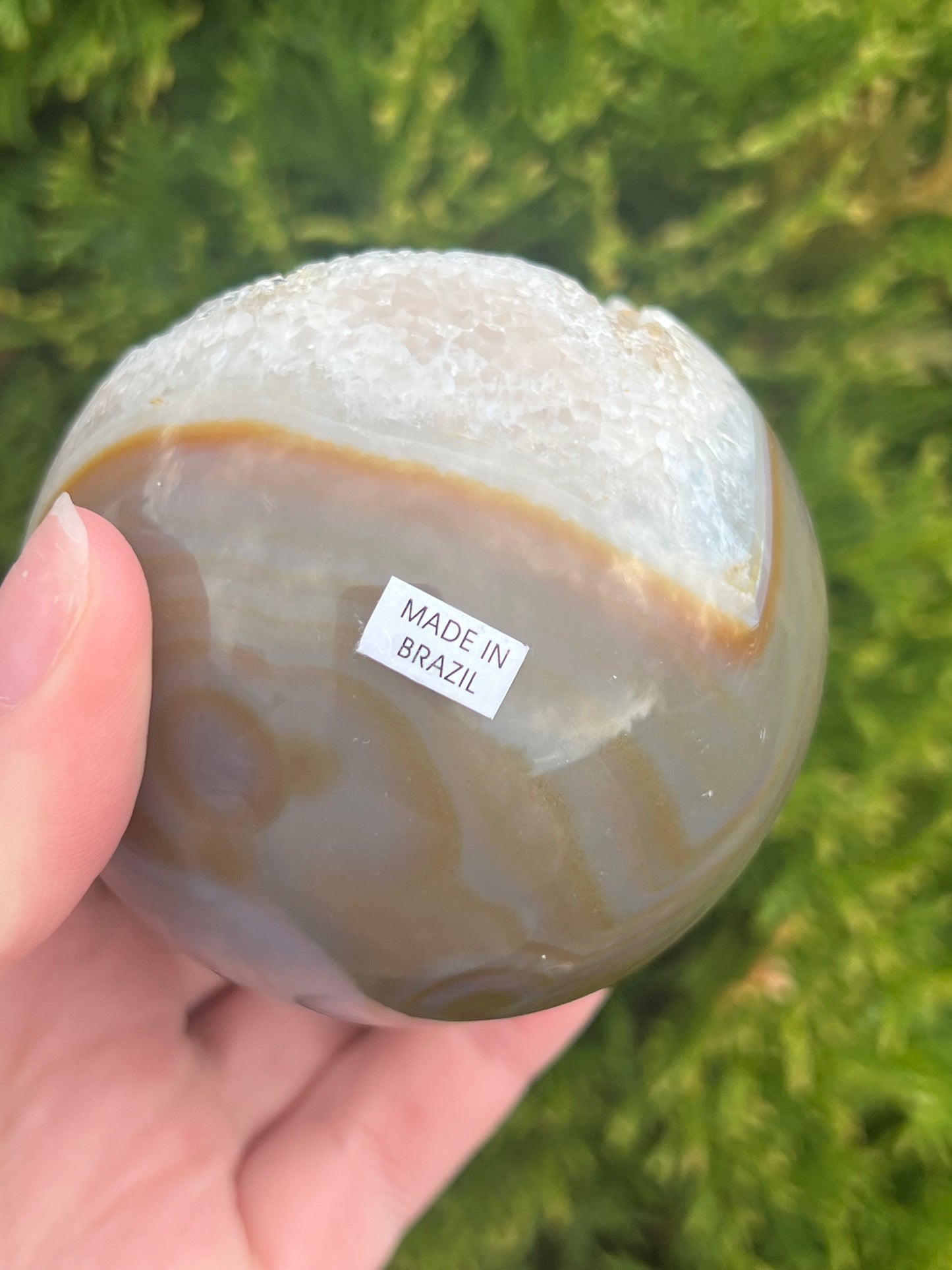 Druzy Agate Sphere