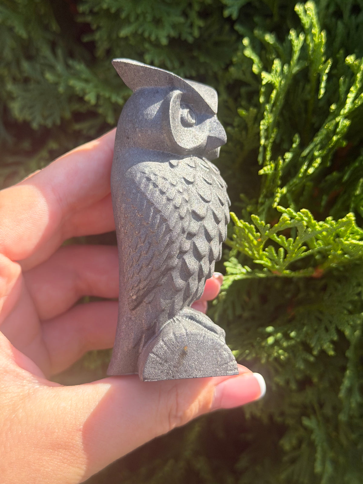 Shungite Owl
