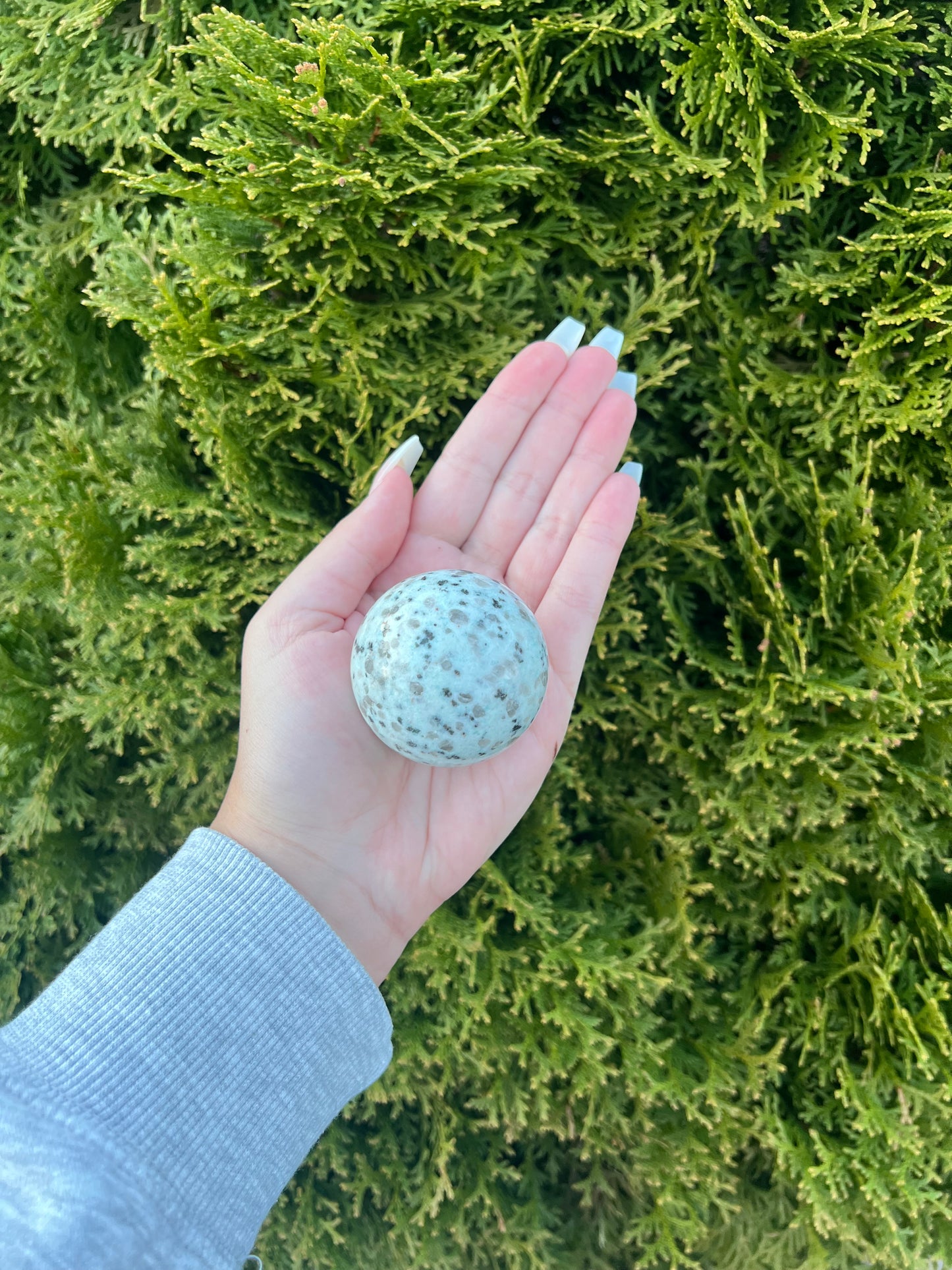Kiwi Jasper Sphere