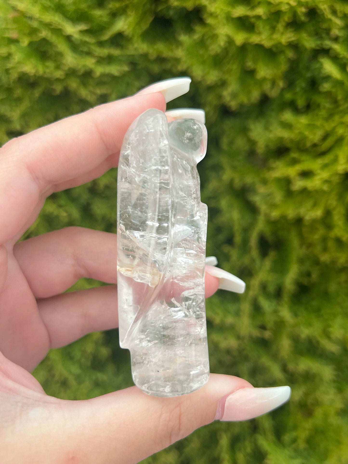 Large Clear Quartz Angel
