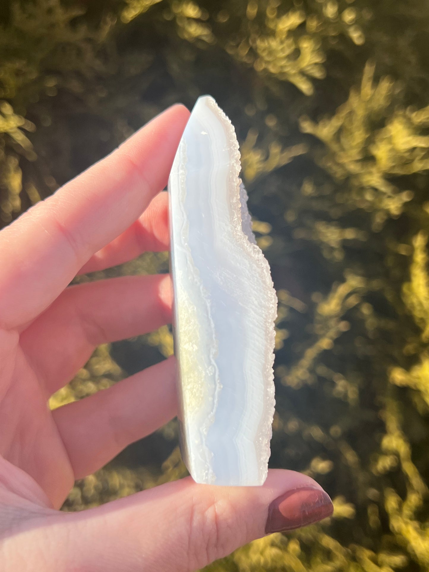 Blue Lace Agate Tower 1