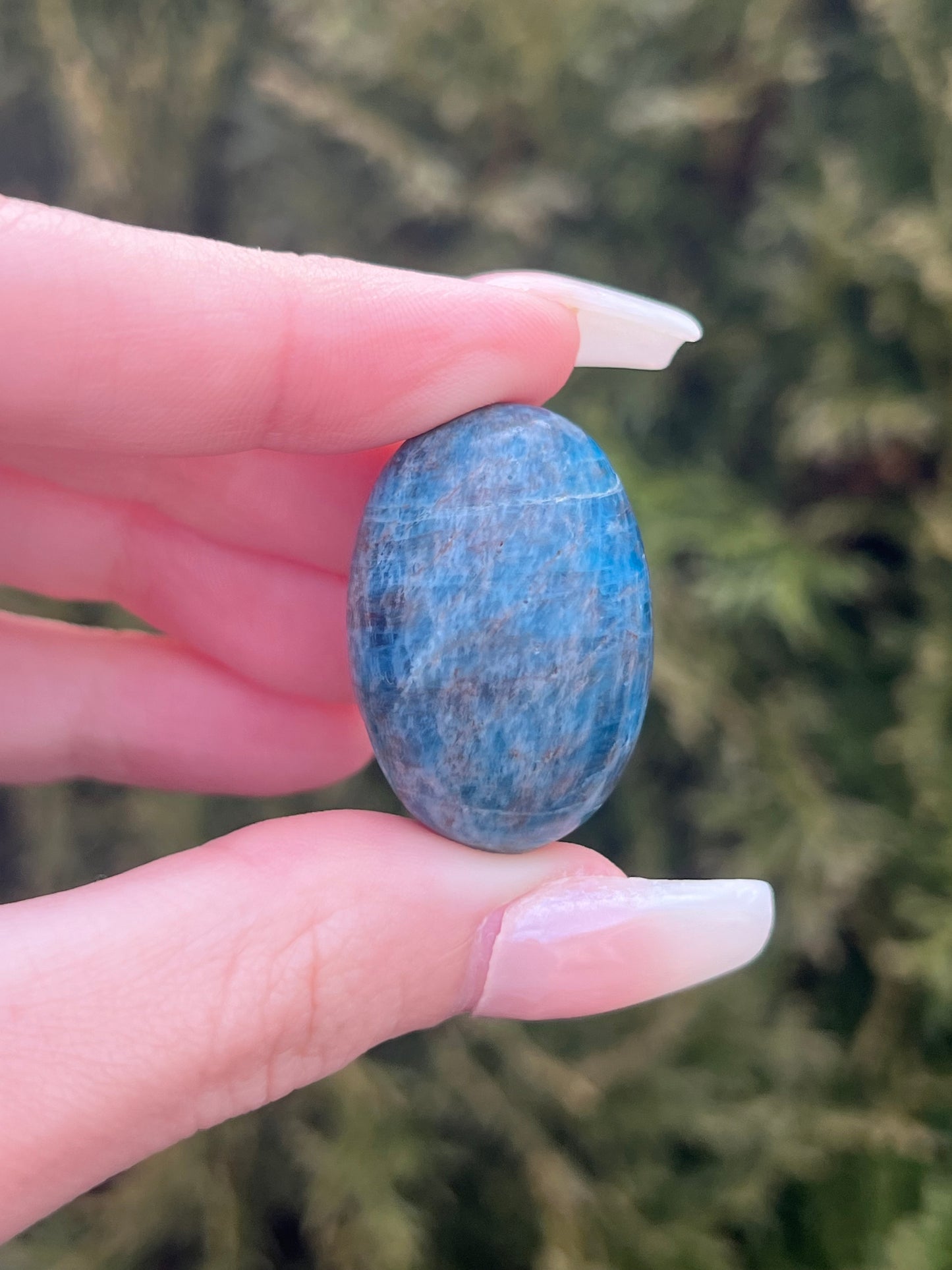 Blue Apatite Tumbled Stones