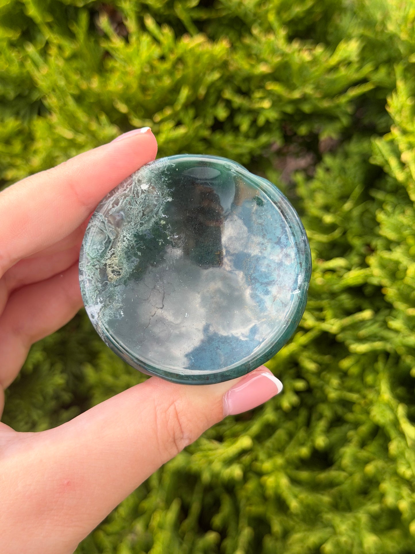 Moss Agate Bowl 1