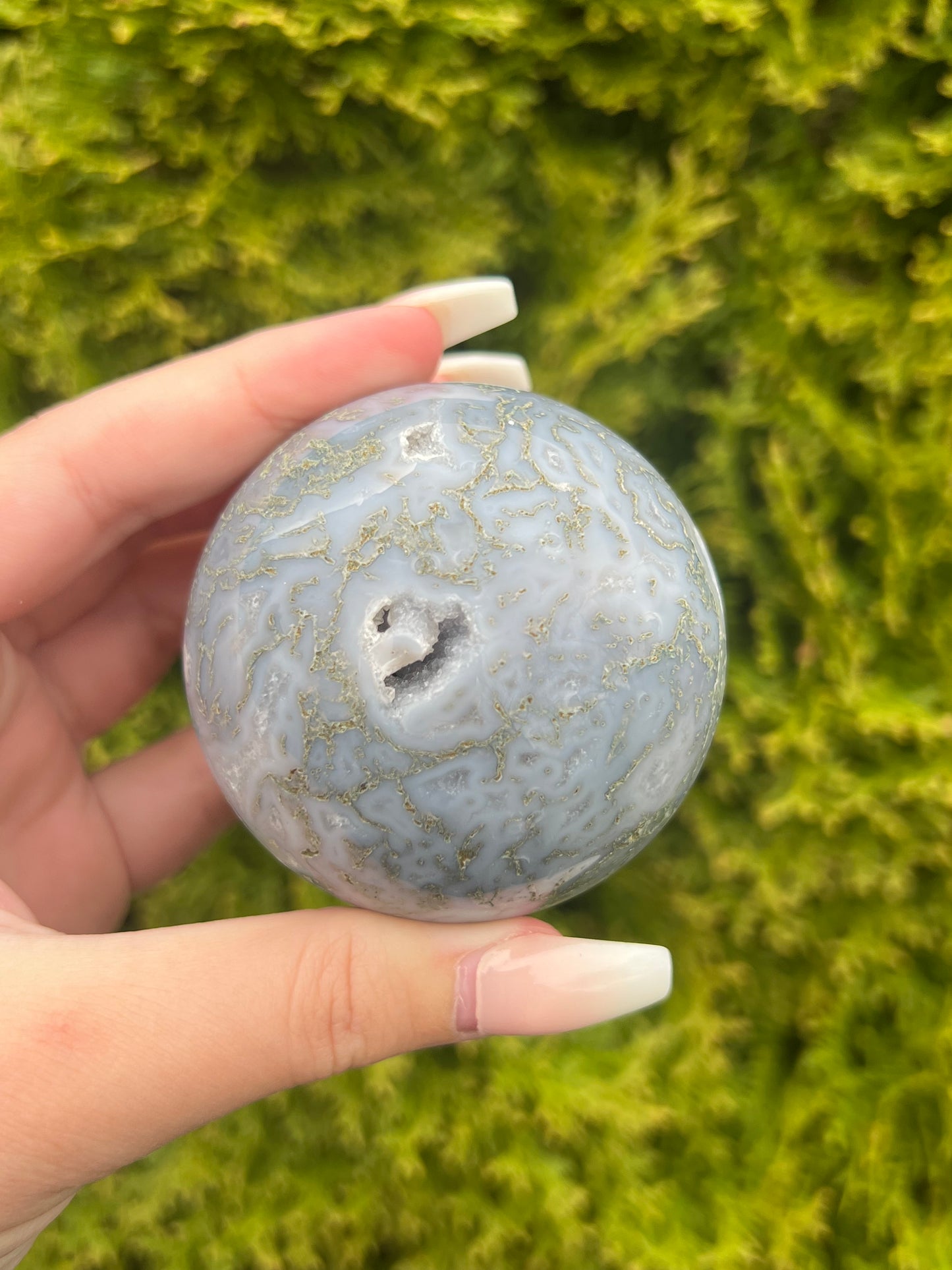 Moss Agate Sphere