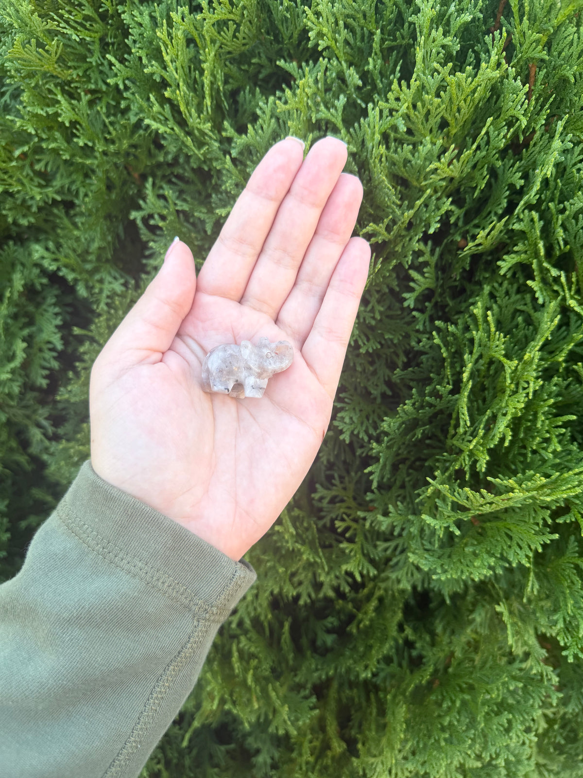 Moonstone Mini Elephant