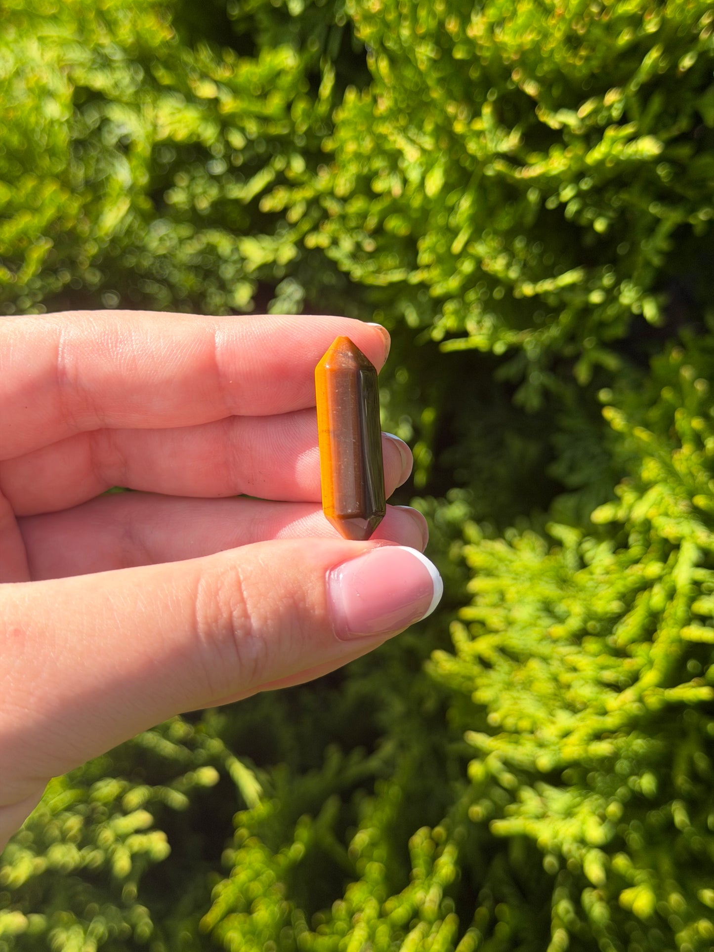 Double Terminated Tiger’s Eye