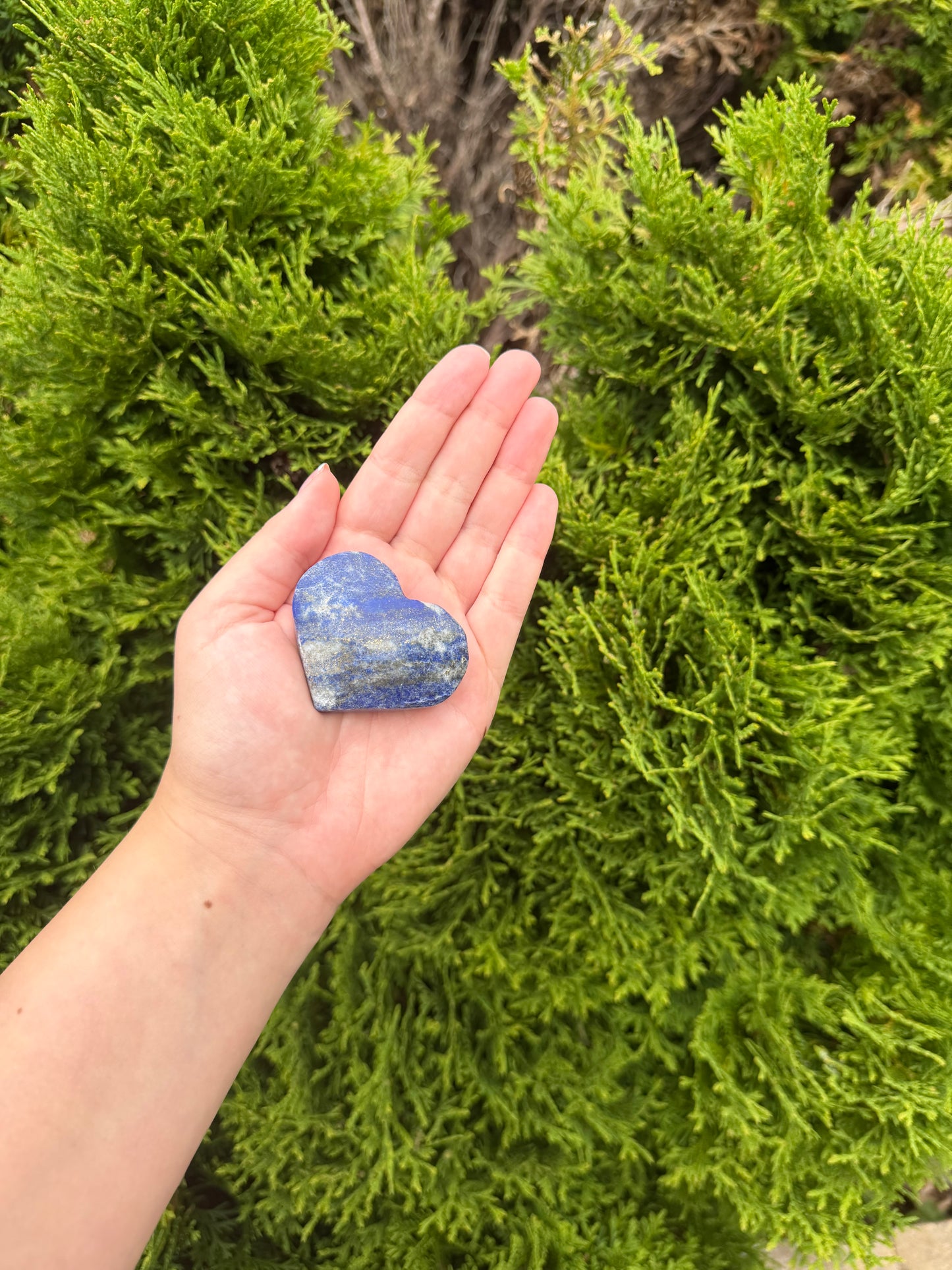 Lapis Lazuli Heart