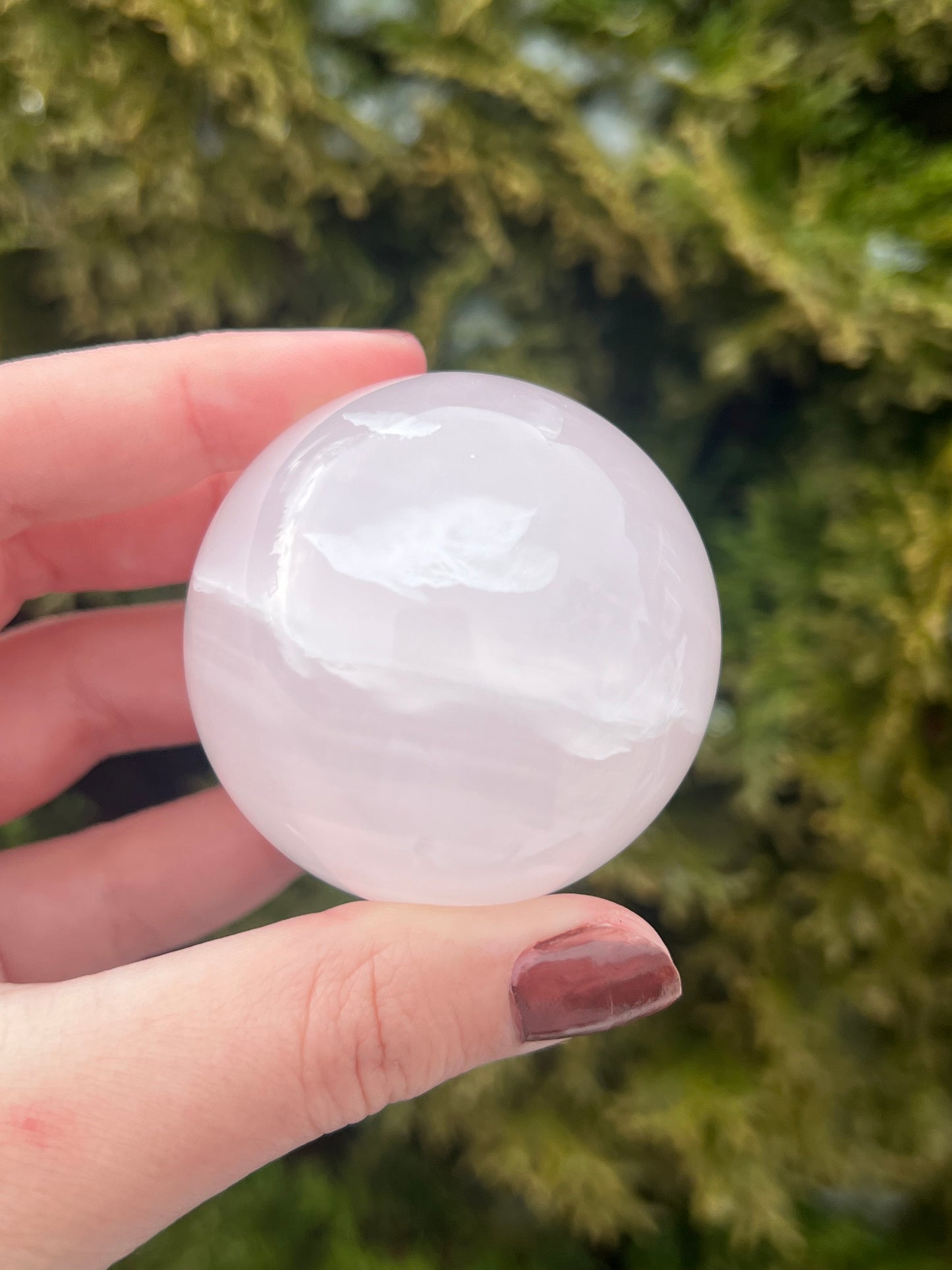 Pink Calcite Sphere