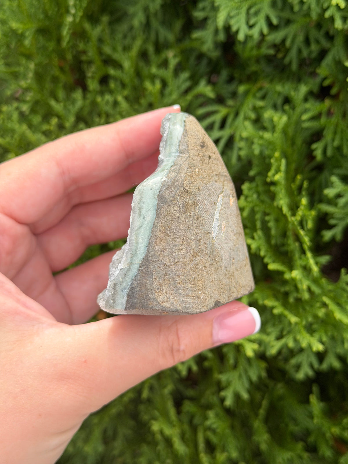 Rainbow Amethyst Cut Base