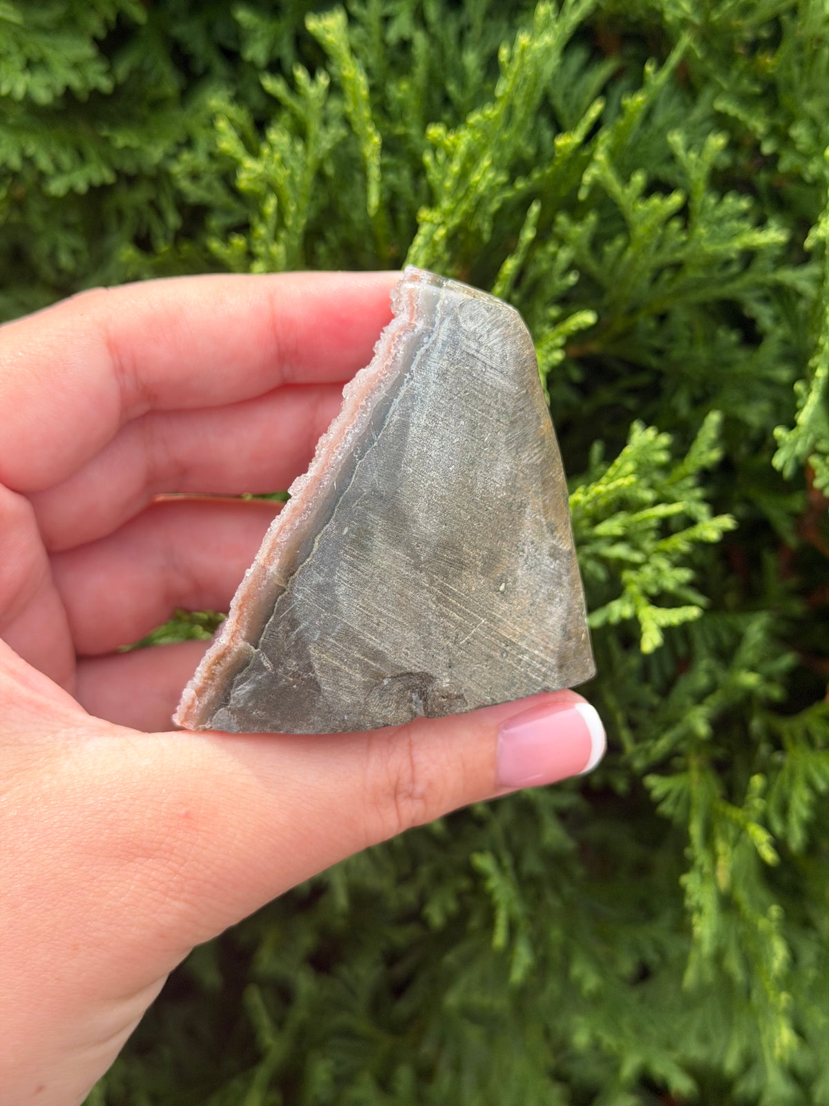 Rainbow Amethyst Cut Base