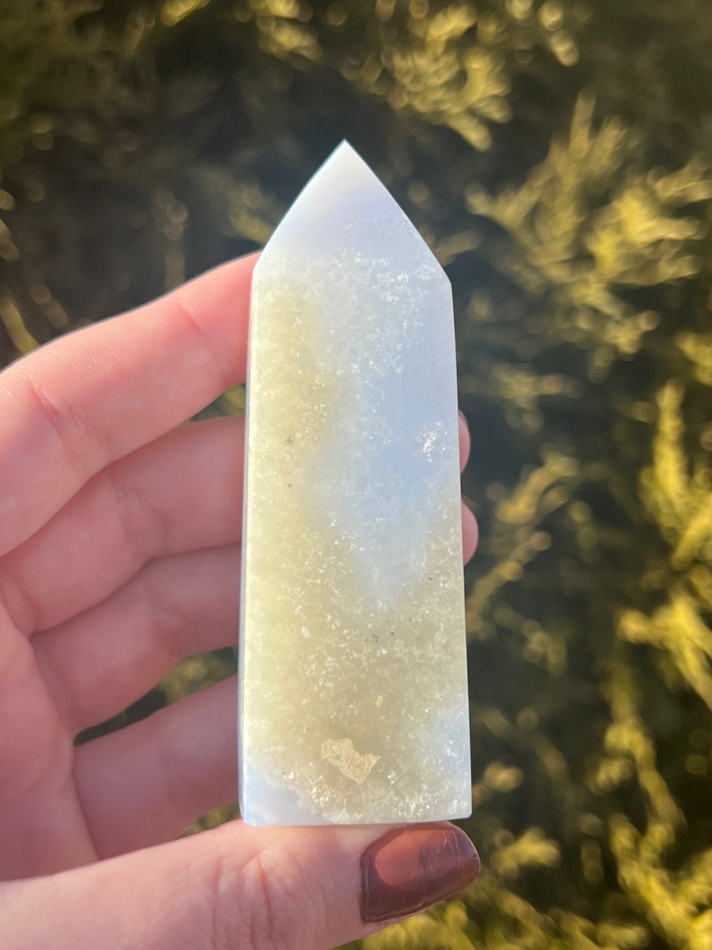 Blue Lace Agate Tower 1