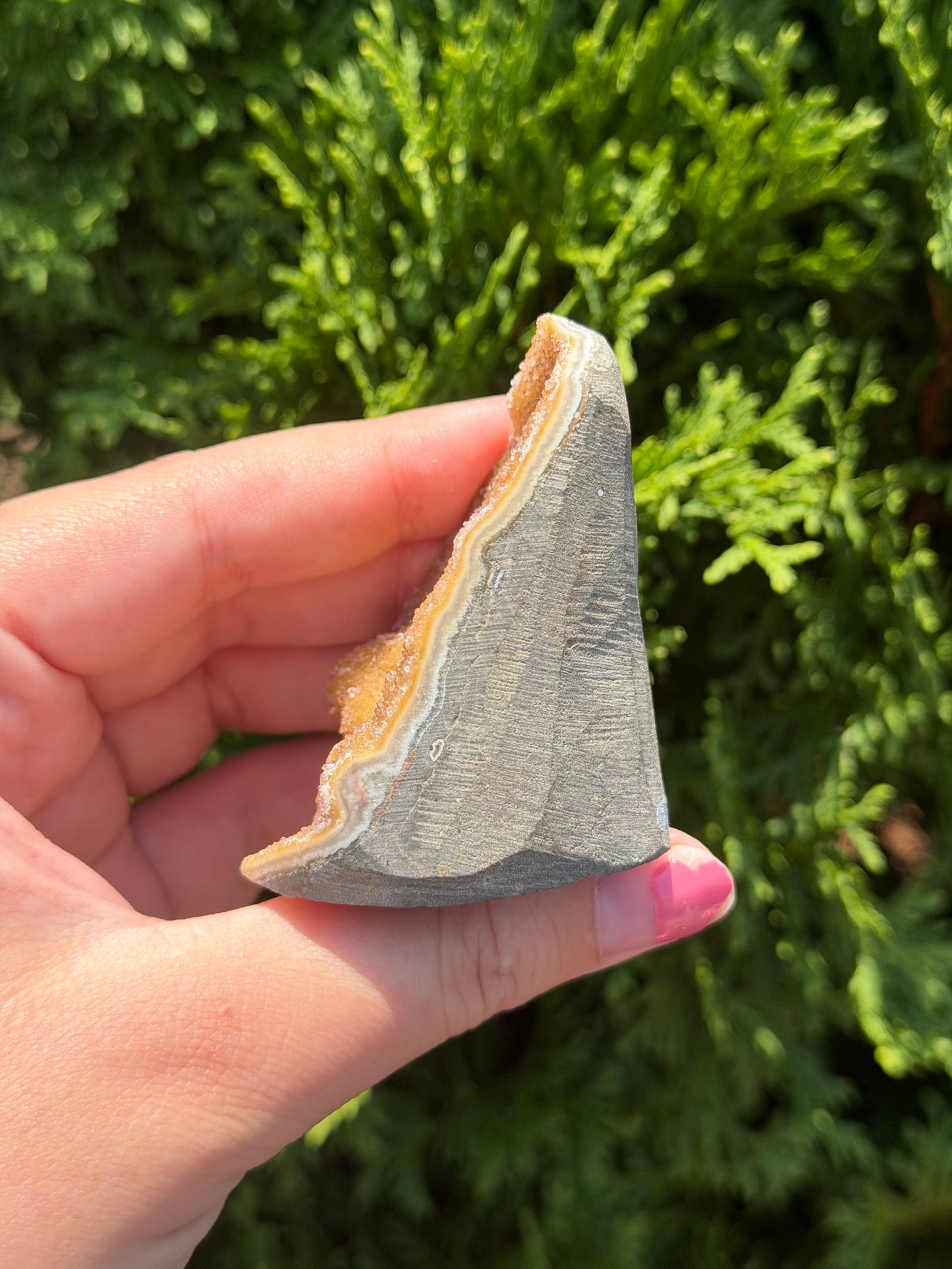 Rainbow Amethyst Cut Base