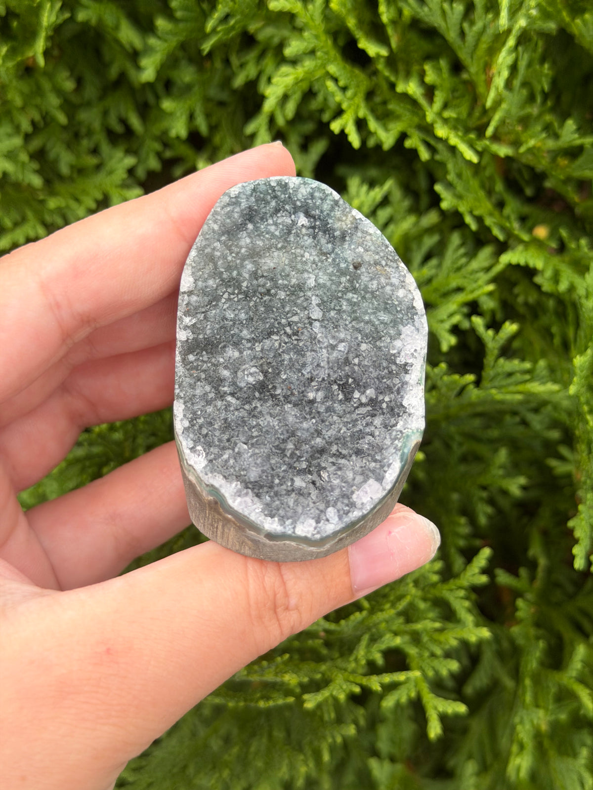 Rainbow Amethyst Cut Base