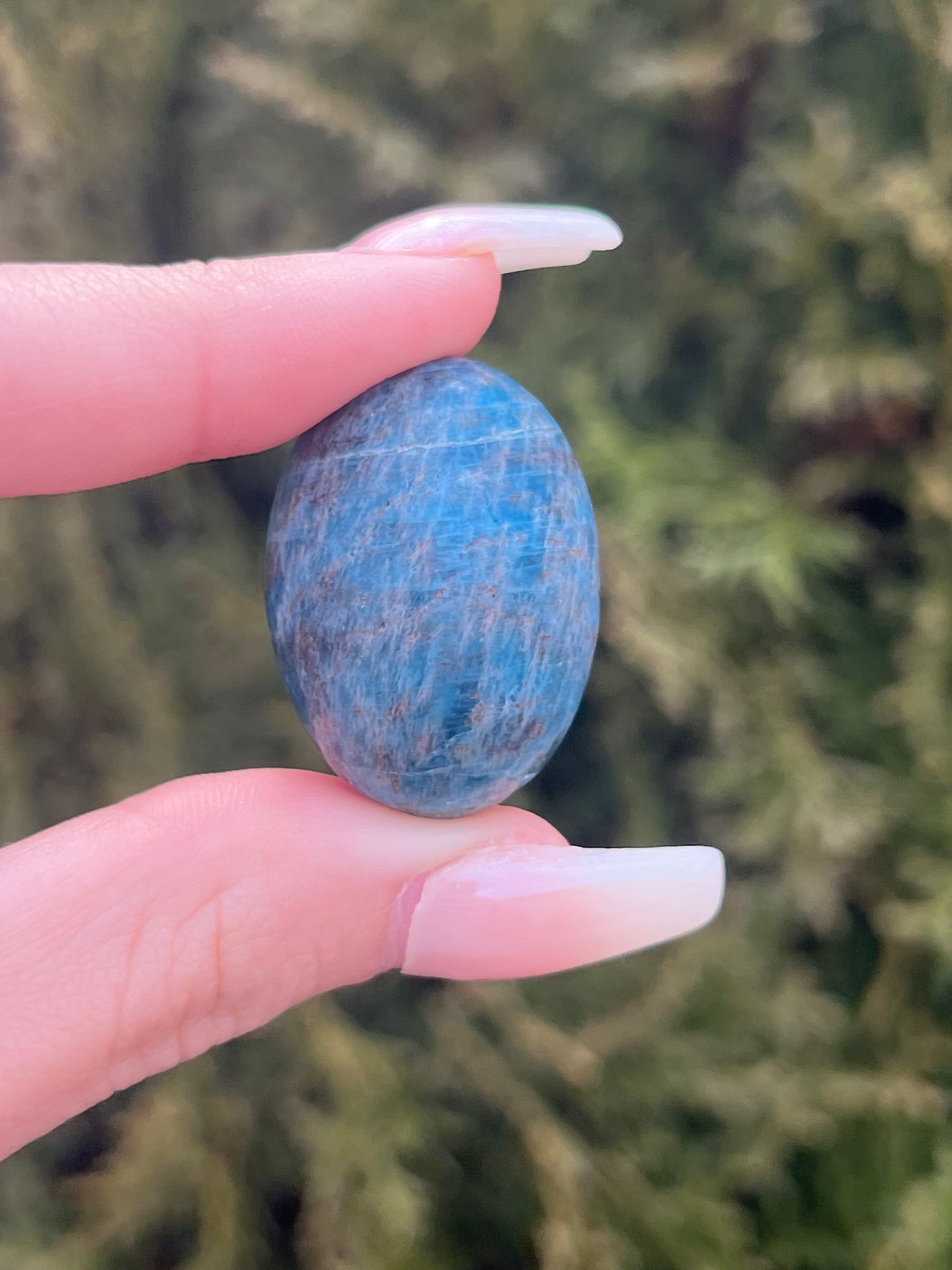 Blue Apatite Tumbled Stones