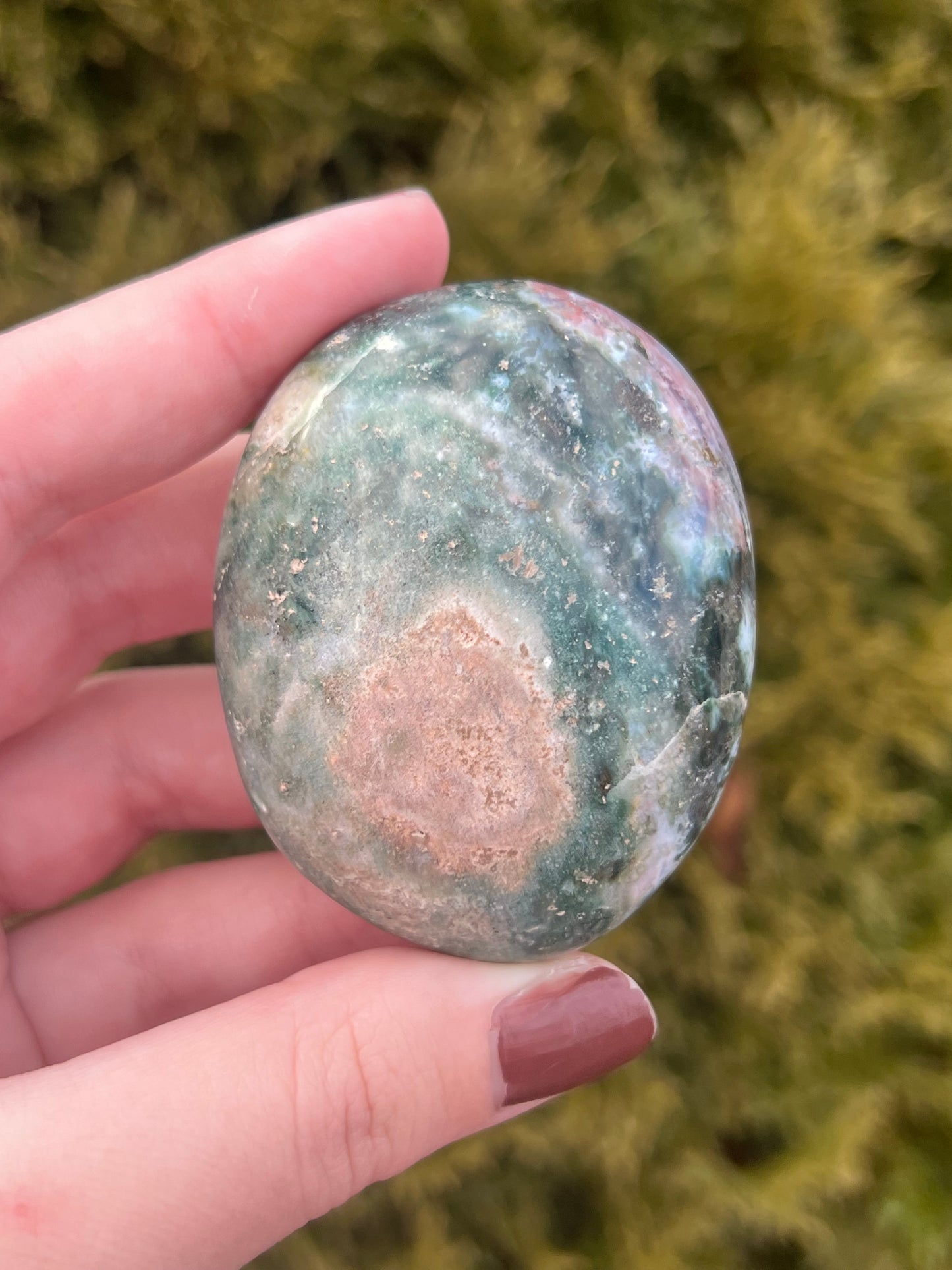 Ocean Jasper Palm Stone