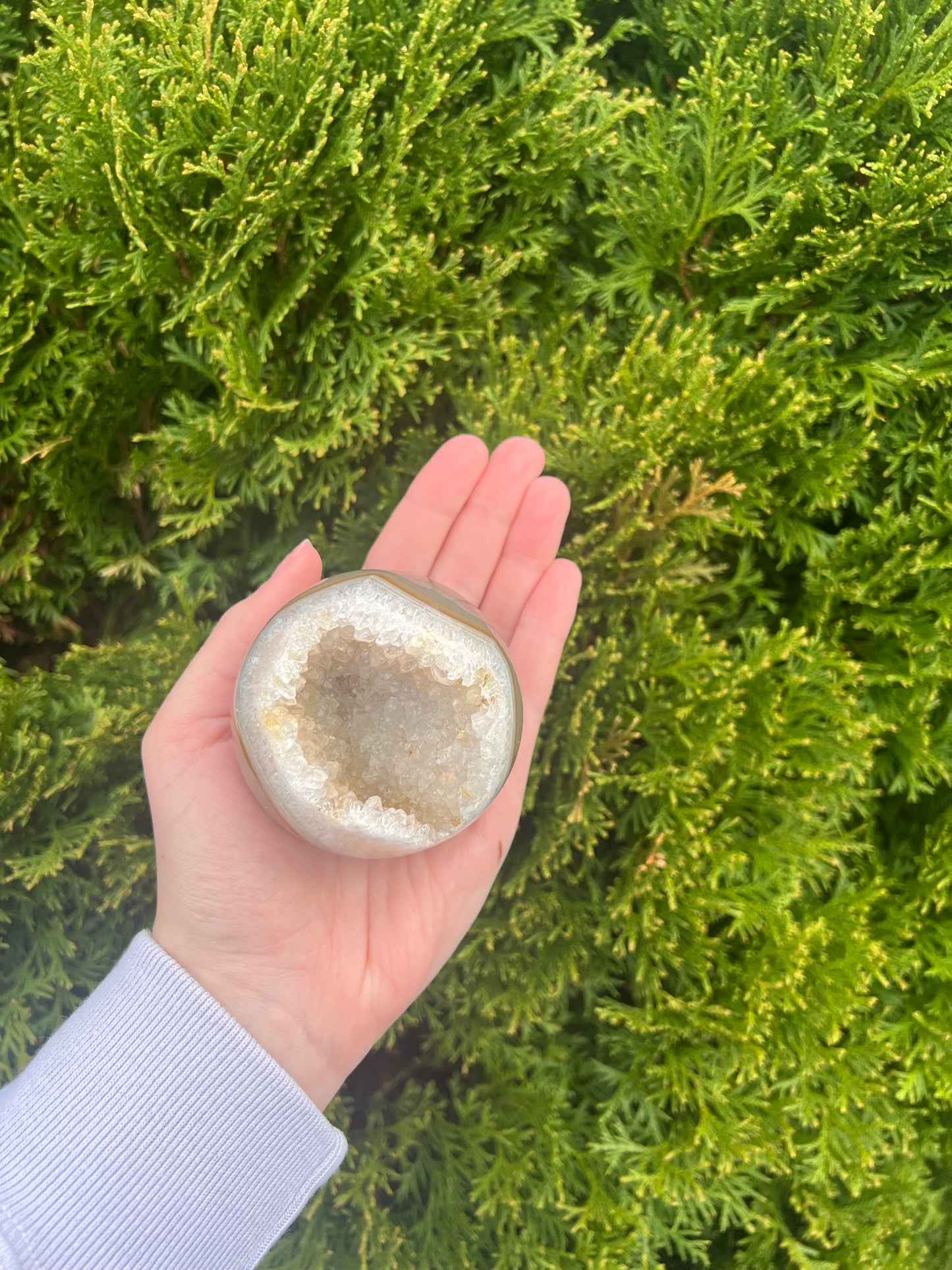 Druzy Agate Sphere