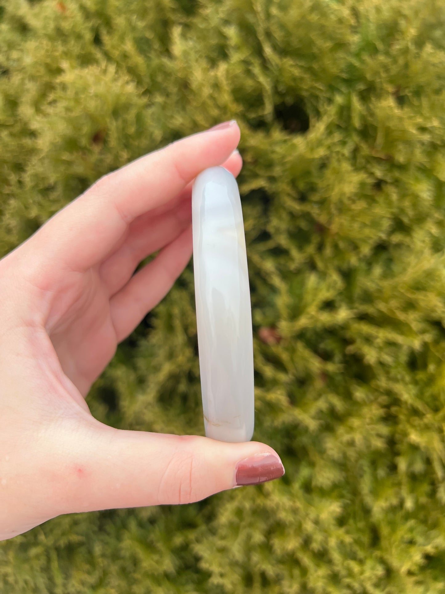 Large Druzy Agate Moon