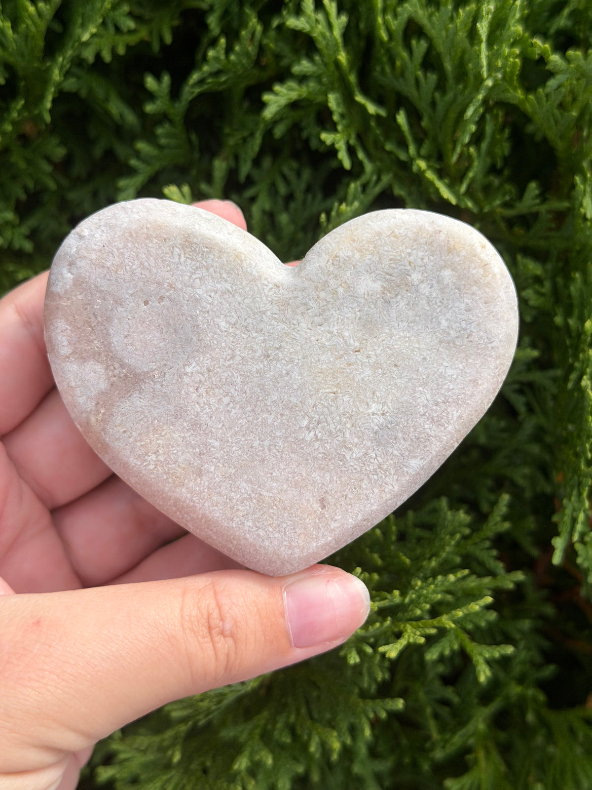 Pink Amethyst Heart