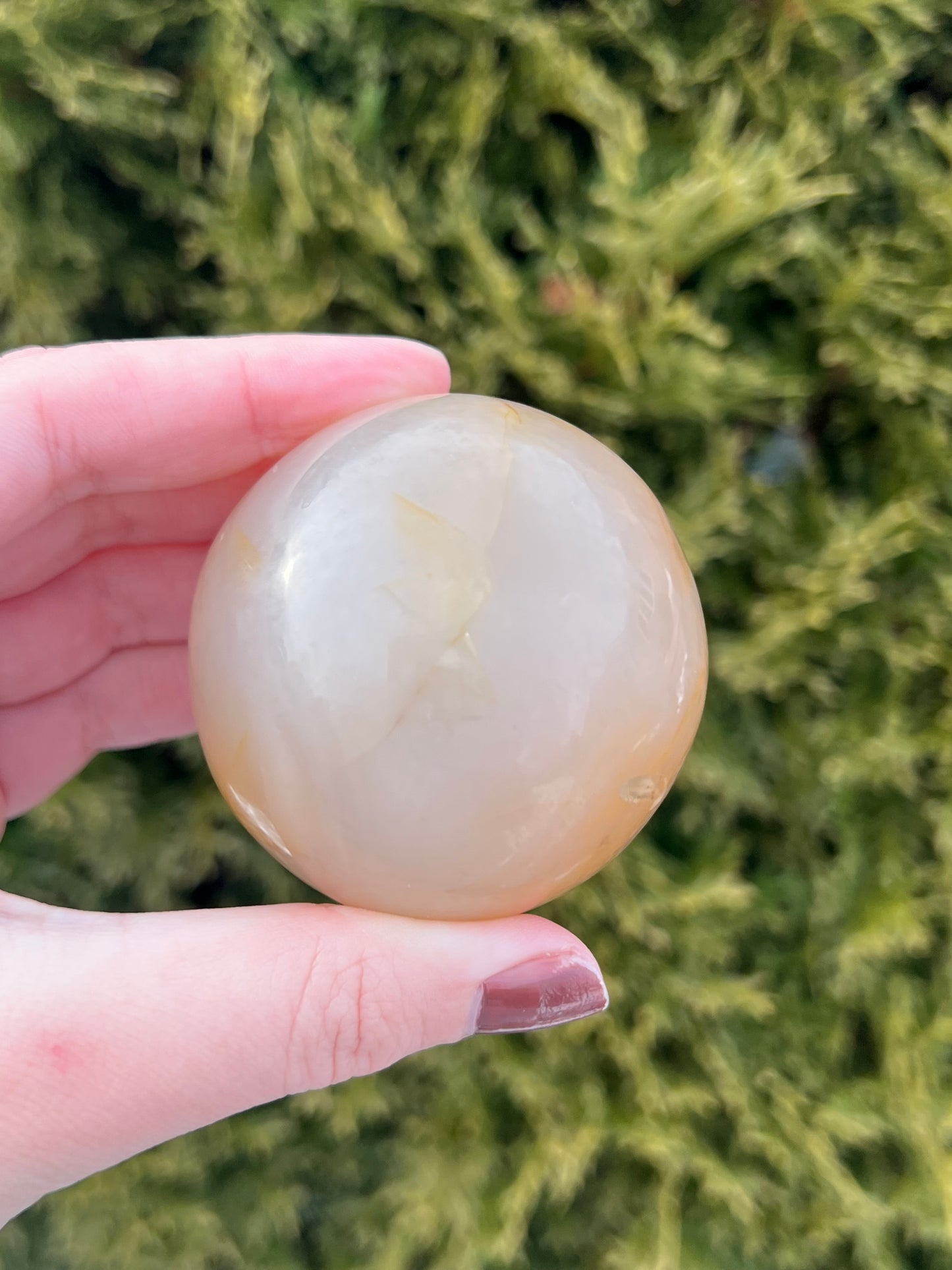 Flower Agate Sphere 1