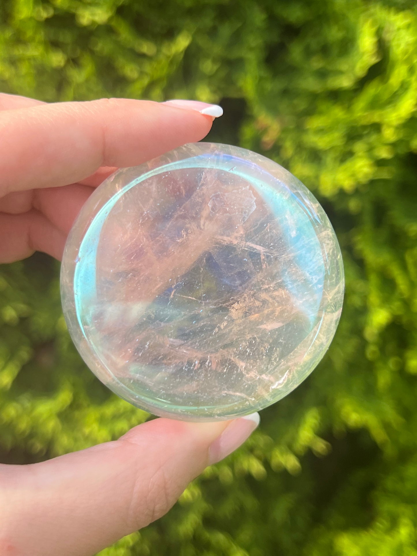 Rose Angel Aura Quartz Mini Bowl