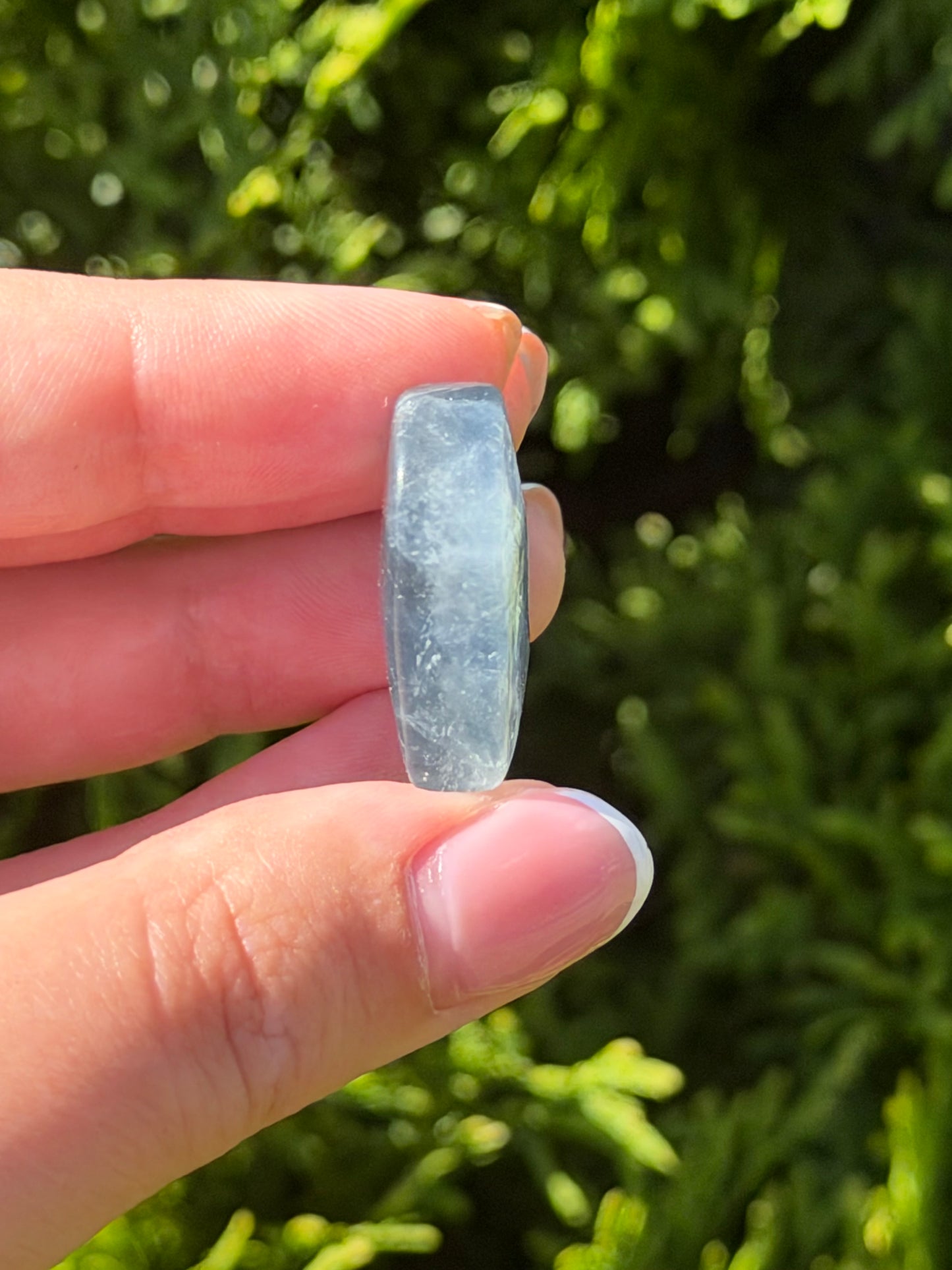 Blue Fluorite Mini Heart