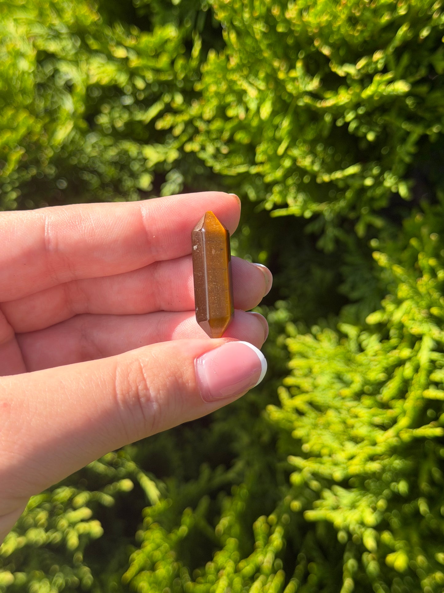 Double Terminated Tiger’s Eye