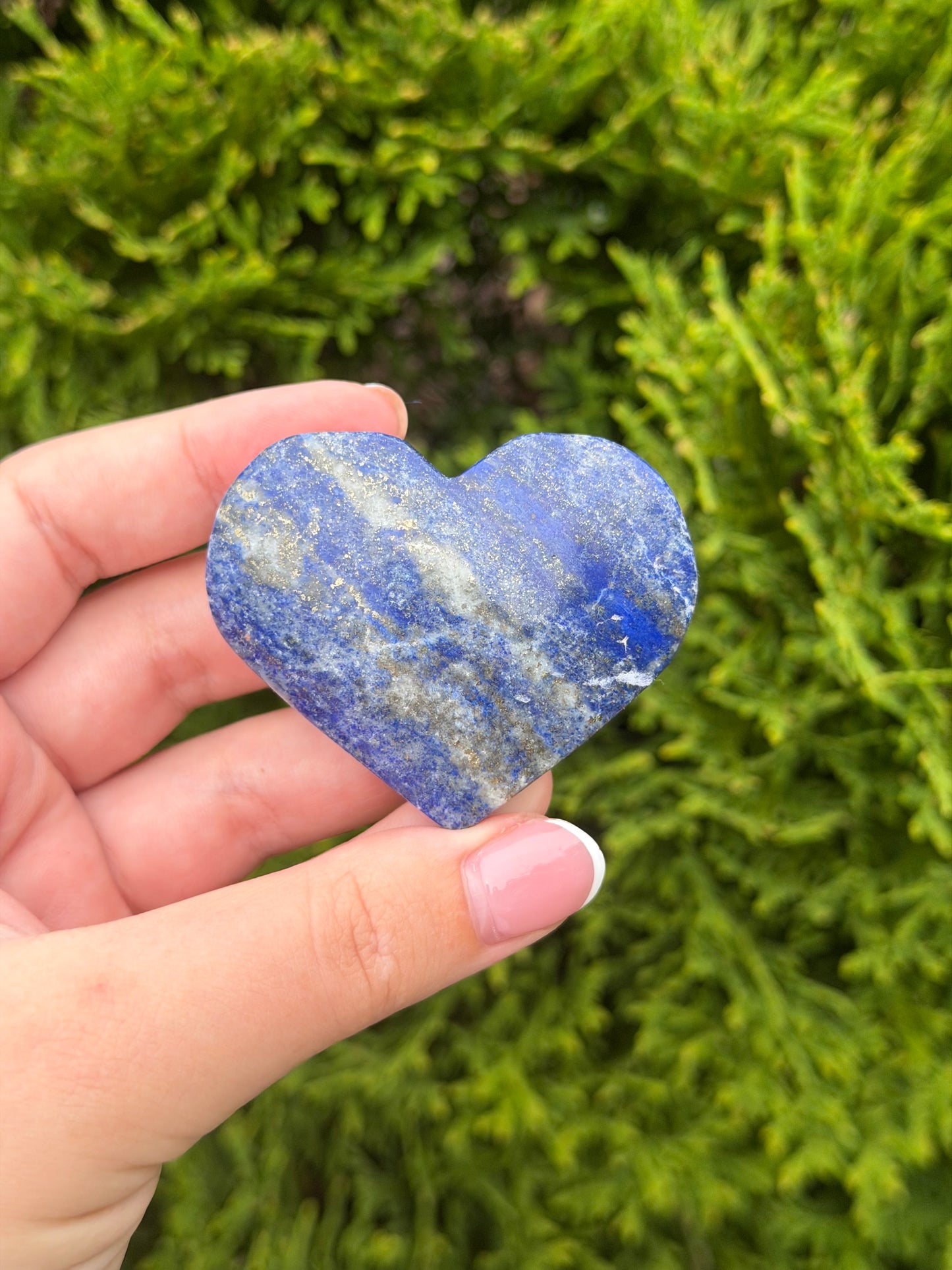 Lapis Lazuli Heart